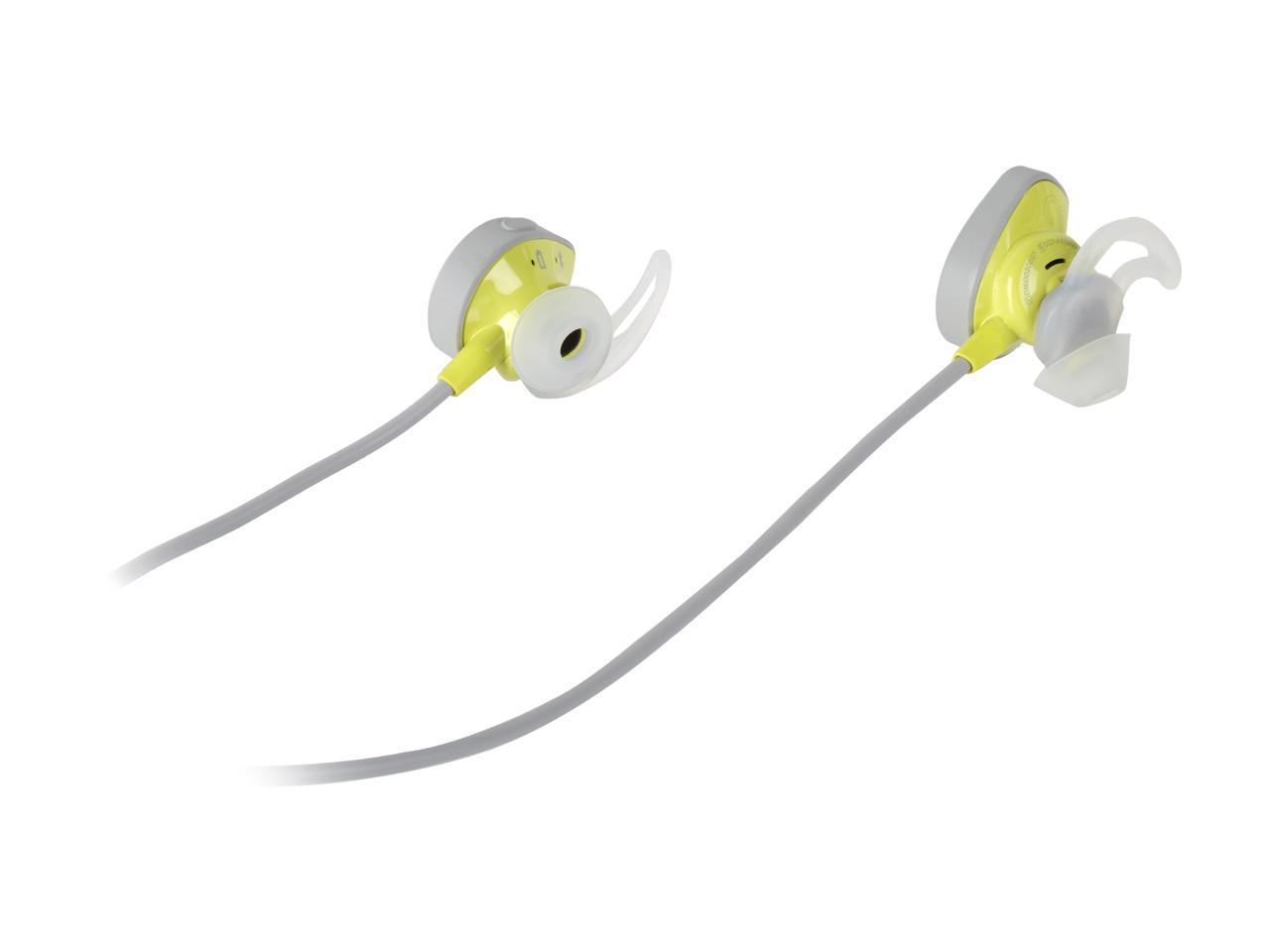 Bose SoundSport 761529-0030 Wireless Headphones - Citron