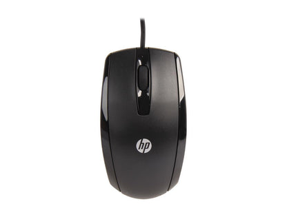 HP KY619AA#ABA Black 3 Buttons 1 x Wheel USB Wired Optical 1000 dpi Mouse