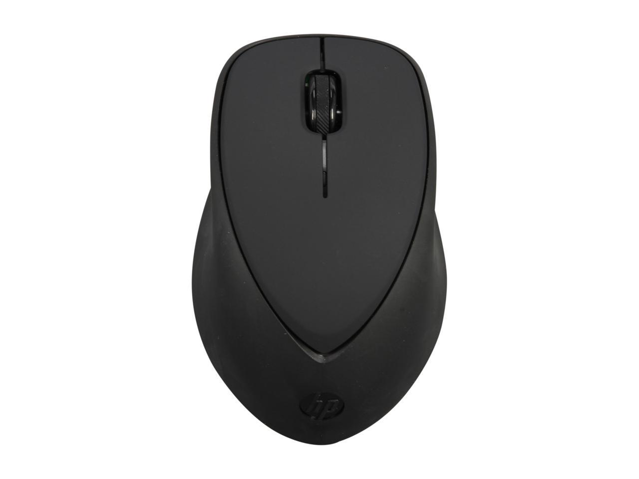 HP X4000b H3T51AA#ABC Matte Black 3 Buttons 1 x Wheel Bluetooth Wireless Laser Mouse