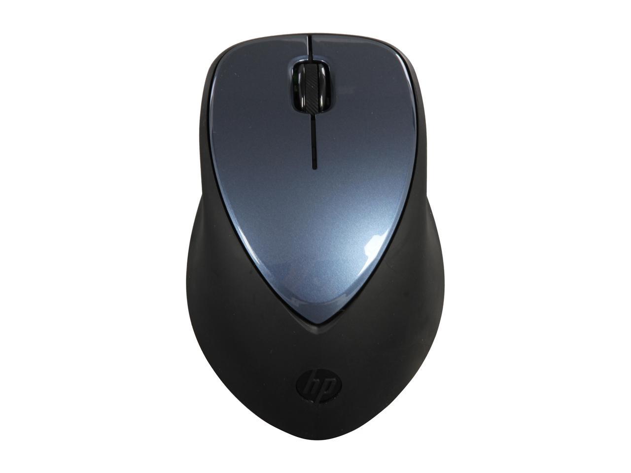 HP x4000 H1D34AA#ABA Winter Blue 3 Buttons 1 x Wheel USB RF Wireless Laser Mouse