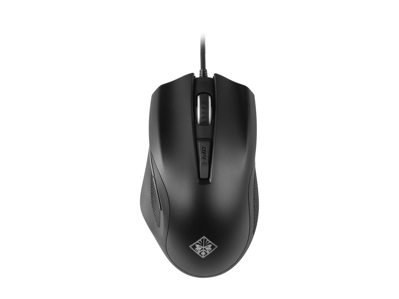 OMEN by HP Mouse 600 Wired Optical Gaming Mouse with 6 Buttons, 12000 dpi, RGB Backlit LED