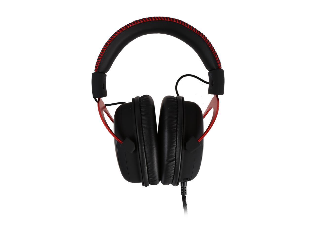 HyperX Cloud II Gaming Headset with 7.1 Virtual Surround Sound for PC / PS4 / Mac / Mobile - Red