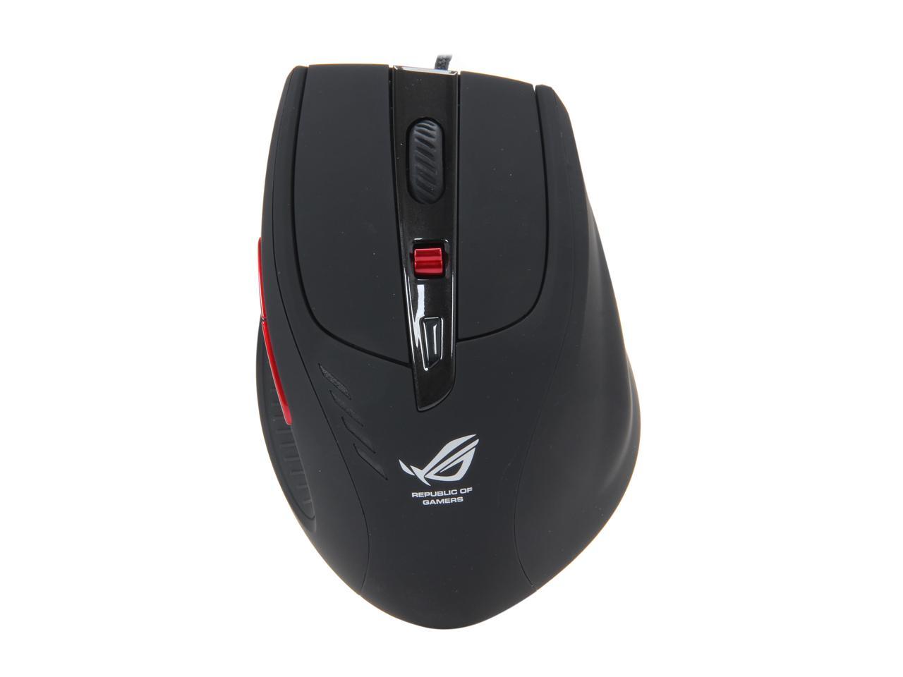 ASUS ROG GX950 90-XB3L00MU00000- Black 1 x Wheel USB Wired Laser 8200 dpi Mouse