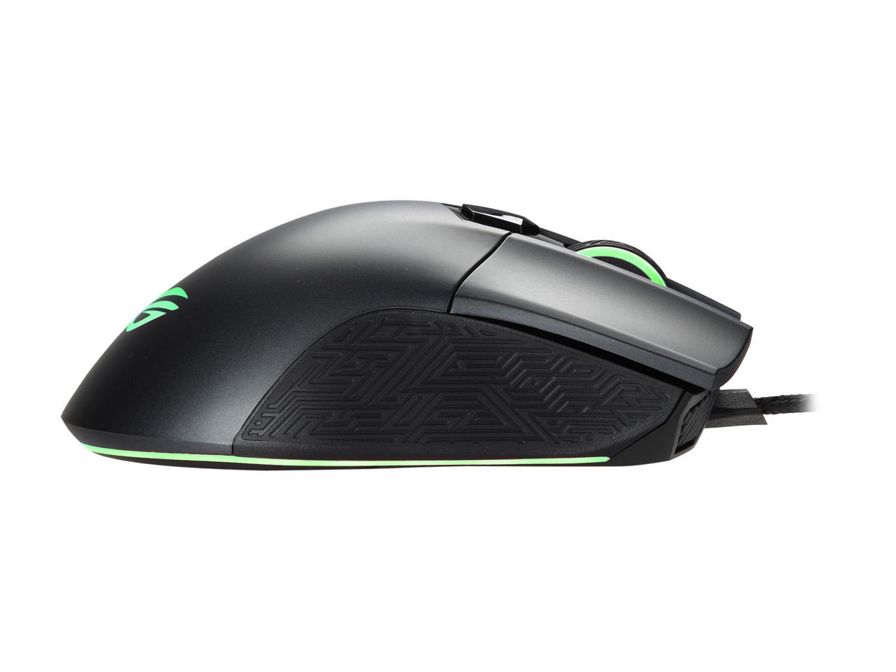 ASUS ROG Gladius II Origin Wired USB Optical Ergonomic FPS Gaming Mouse featuring Aura Sync RGB, 12000 dpi Optical, 50G Acceleration, 250 IPS sensors and swappable Omron switches