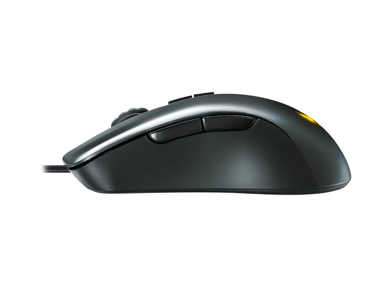 ASUS TUF Gaming M3 90MP01J0-B0UA00 Gray 7 Buttons 1 x Wheel USB Wired Optical 7000 dpi Gaming Mouse
