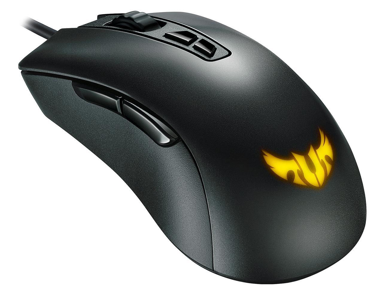 ASUS TUF Gaming M3 90MP01J0-B0UA00 Gray 7 Buttons 1 x Wheel USB Wired Optical 7000 dpi Gaming Mouse