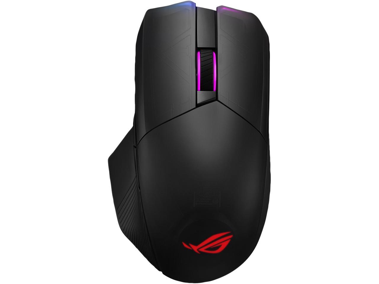 ASUS P704 ROG CHAKRAM 90MP01K0-BMUA00 Black 1 x Wheel USB Wired / 2.4GHz / Bluetooth Optical 16000 dpi Gaming Mouse