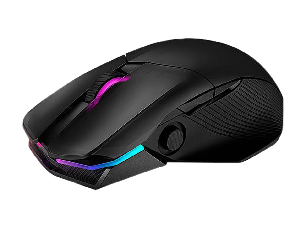 ASUS P704 ROG CHAKRAM 90MP01K0-BMUA00 Black 1 x Wheel USB Wired / 2.4GHz / Bluetooth Optical 16000 dpi Gaming Mouse