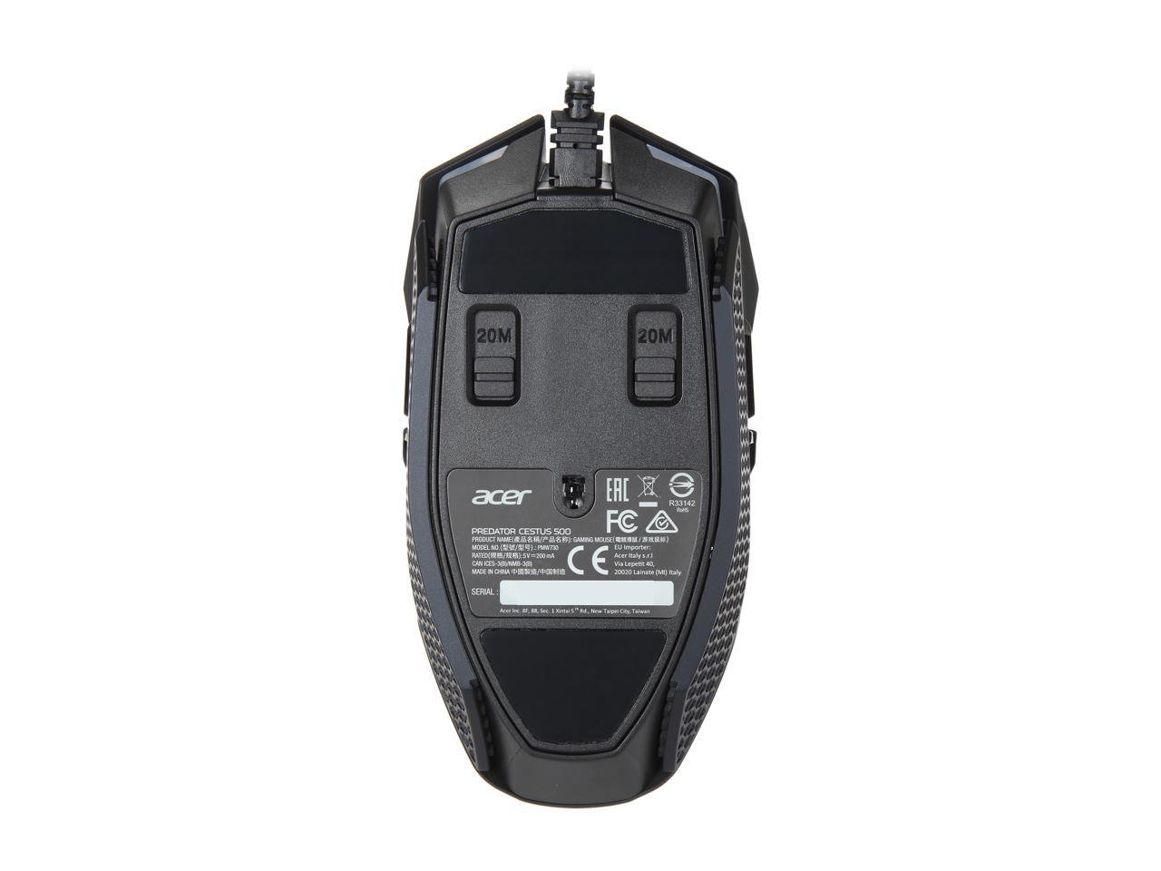 Acer Predator Cestus 500 USB Wired Gaming Mouse