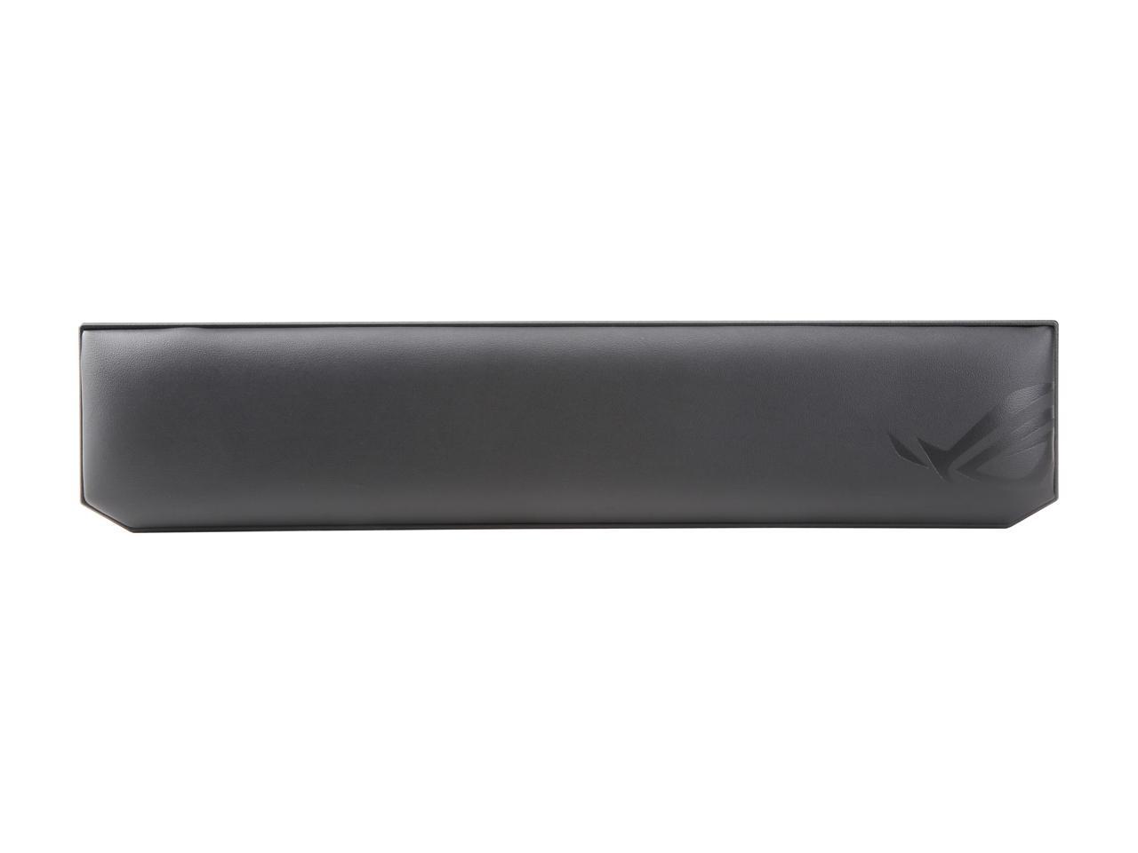 ASUS ROG Gaming Wrist Rest for ROG Claymore Gaming Keyboards with Cushioned Foam core, Leatherette Cover and Non-slip Rubber Feet