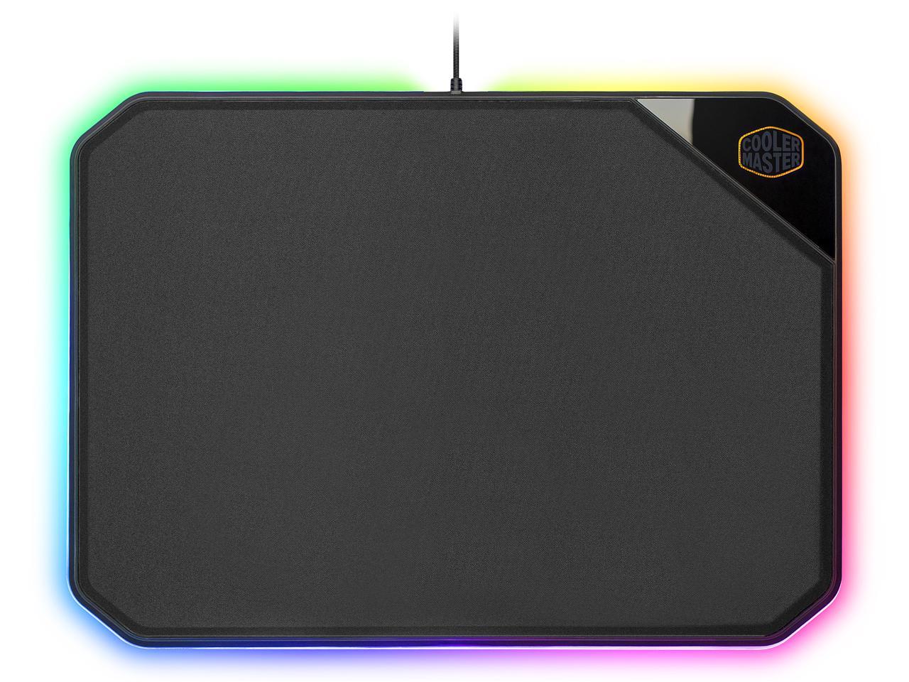 COOLER MASTER Masteraccessory MP860 Dual-sided Gaming Mouse Pad with RGB Illumination and Software Customization