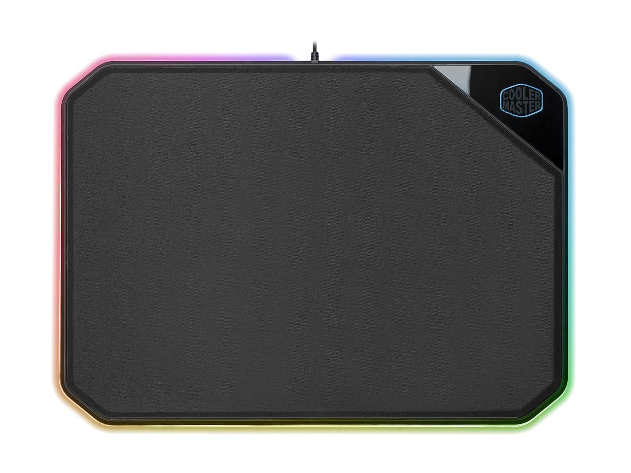 COOLER MASTER Masteraccessory MP860 Dual-sided Gaming Mouse Pad with RGB Illumination and Software Customization