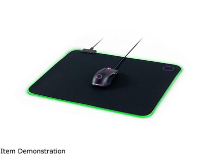 Cooler Master MP750 Soft Mouse Pad with Water Resistant Surface and Thick RGB Borders