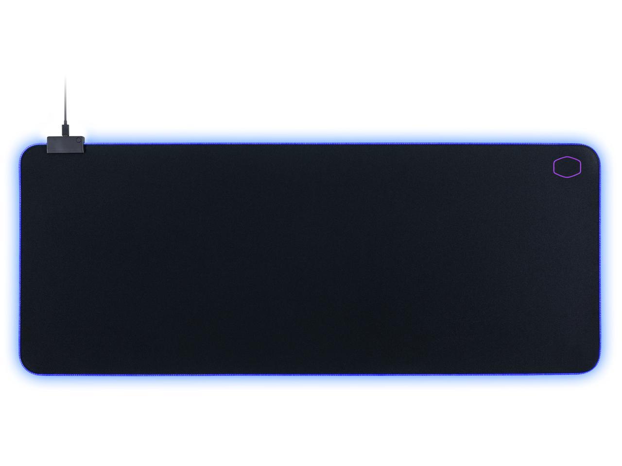 Cooler Master MasterAccessory MP750 Soft Mouse Pad with Water Resistant Surface and Thick RGB Borders - XL