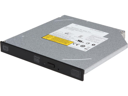 LITE-ON DVD Burner 8X DVD+R 8X DVD+RW 6X DVD+R DL 8X DVD-R 6X DVD-RW 8X DVD-ROM 24X CD-R 24X CD-RW 24X CD-ROM SATA Model DS-8ABSH-01