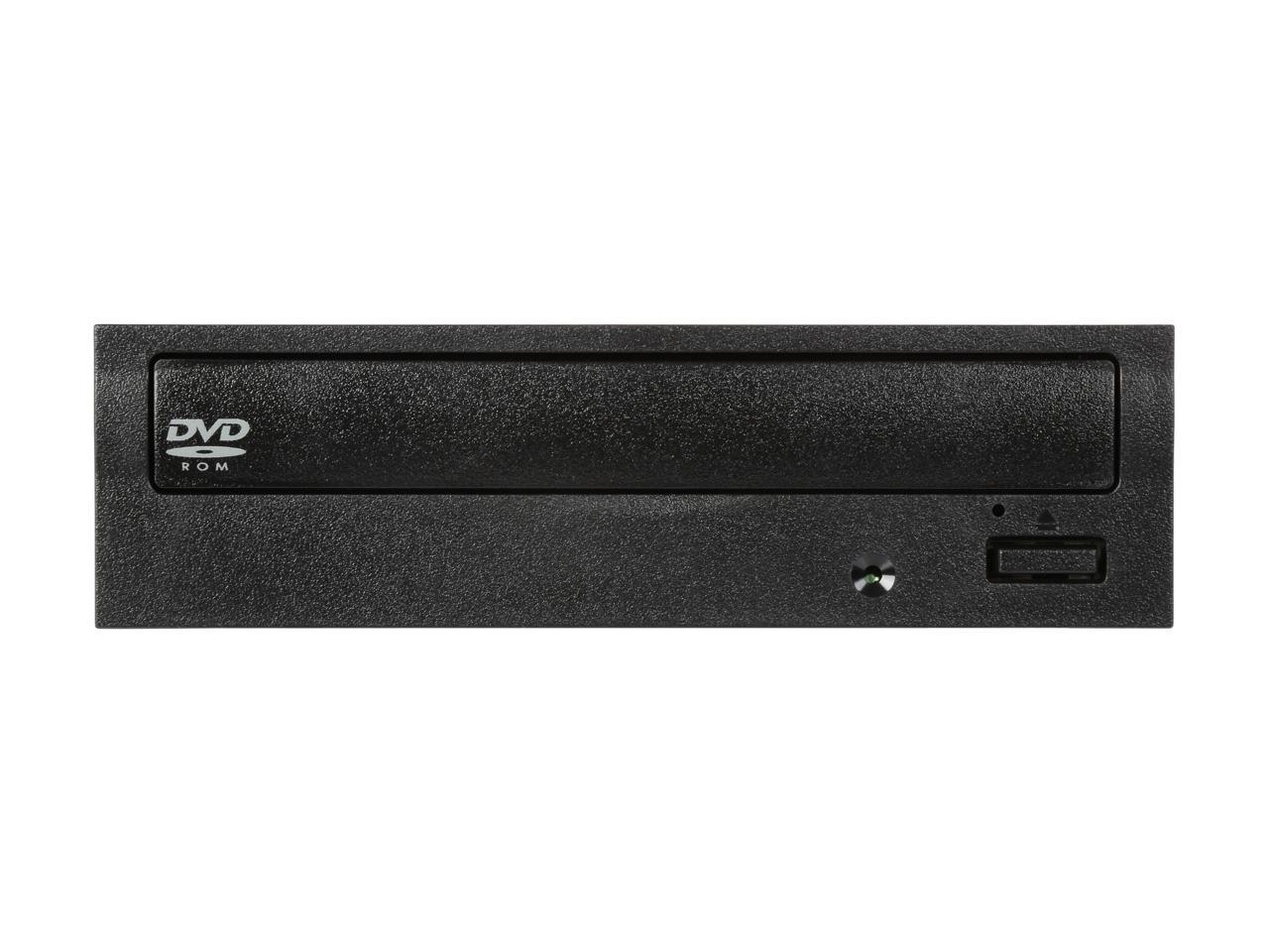 ASUS Black 18X DVD-ROM 48X CD-ROM SATA DVD-ROM Drive Model DVD-E818AAT (DVD-E818AAT/BLK/B/GE)