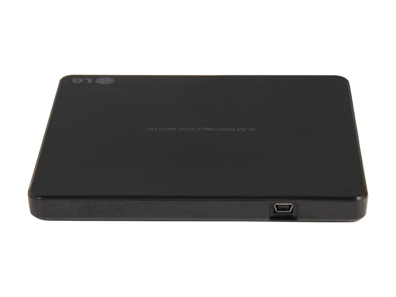 LG Ultra Slim External DVDRW with Mac and Surface Compatible Model GP60NB50