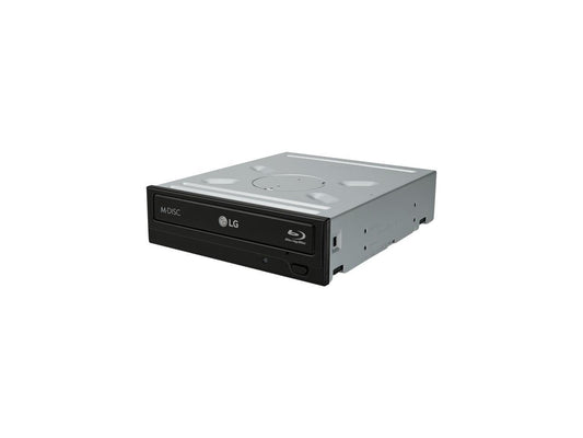 LG Black 16X BD-R 2X BD-RE 16X DVD+R 5X DVD-RAM 12X BD-ROM 4MB Cache SATA Blu-ray Burner WH16NS40