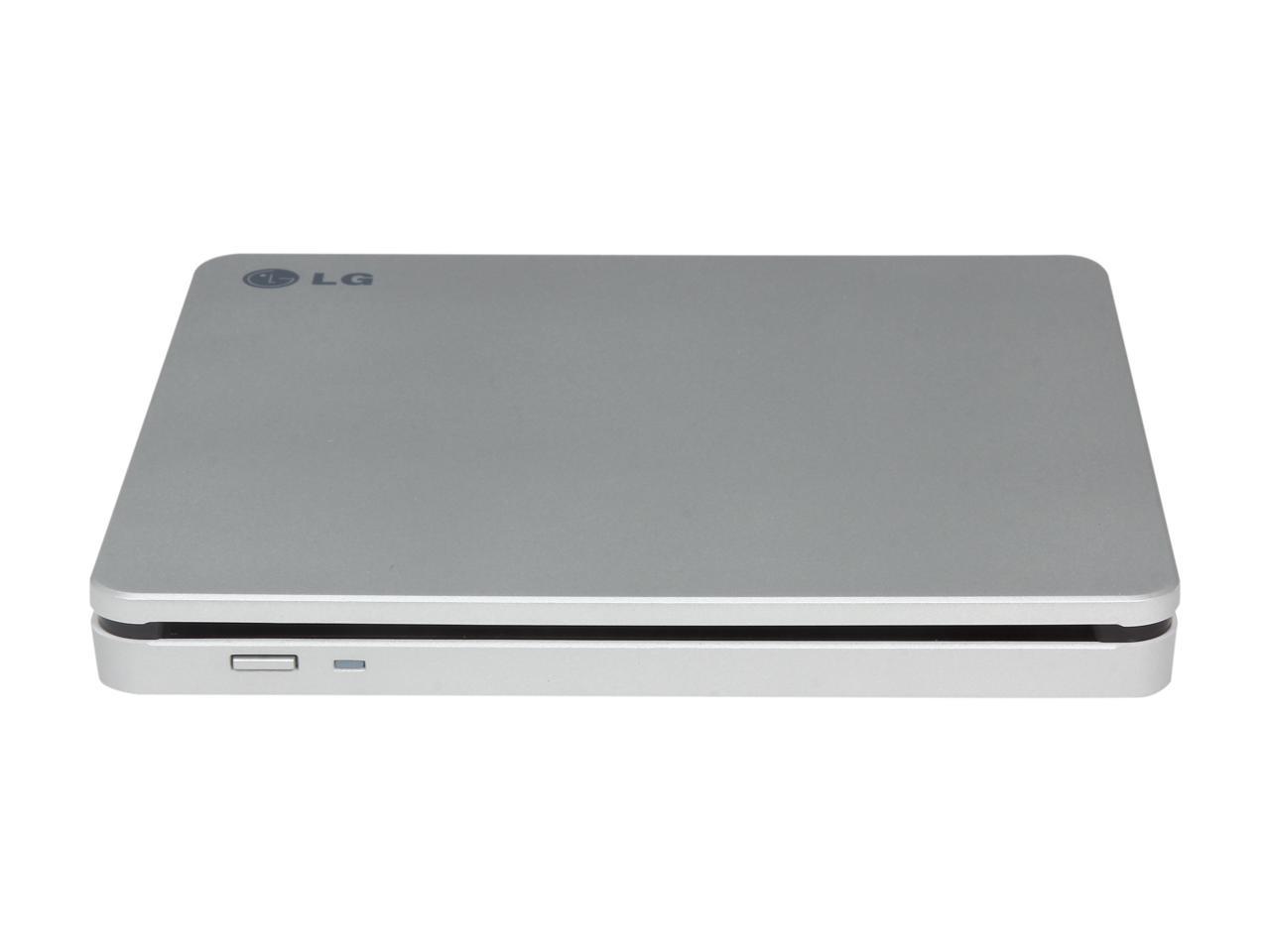 LG Ultra Slim Slot Load External DVDRW With Mac & Surface Compatible Model GP70NS50