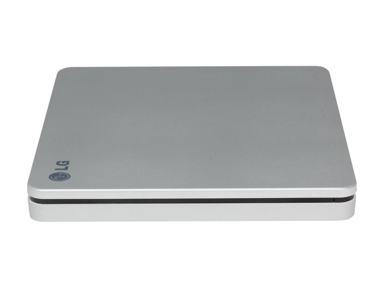 LG Ultra Slim Slot Load External DVDRW With Mac & Surface Compatible Model GP70NS50