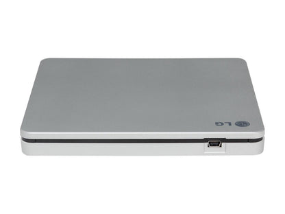 LG Ultra Slim Slot Load External DVDRW With Mac & Surface Compatible Model GP70NS50
