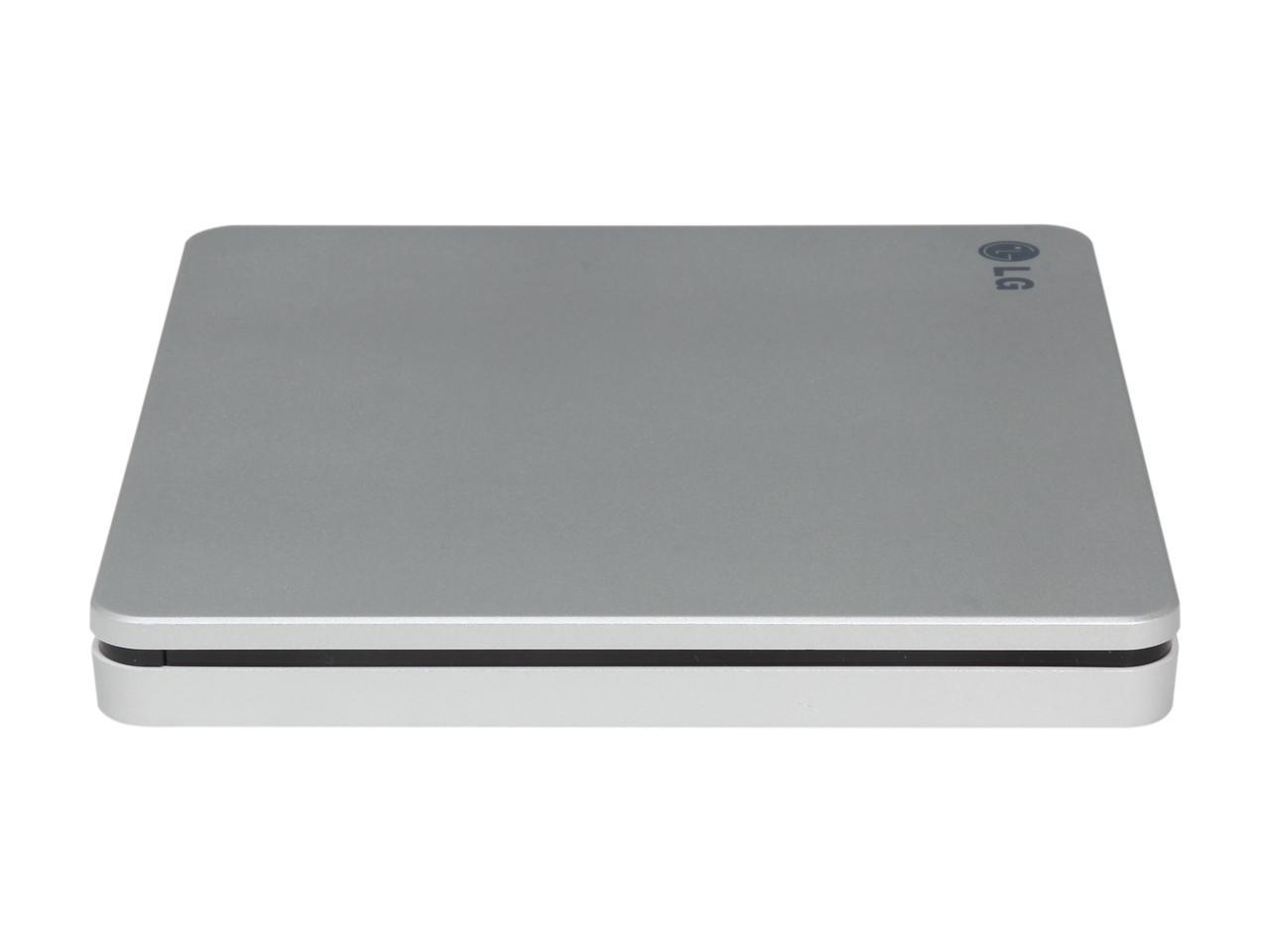 LG Ultra Slim Slot Load External DVDRW With Mac & Surface Compatible Model GP70NS50