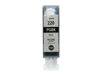 Canon PGI-220/CLI-221 Ink Cartridge - Combo Pack - Pigmented Black/Cyan/Magenta/Yellow/Paper
