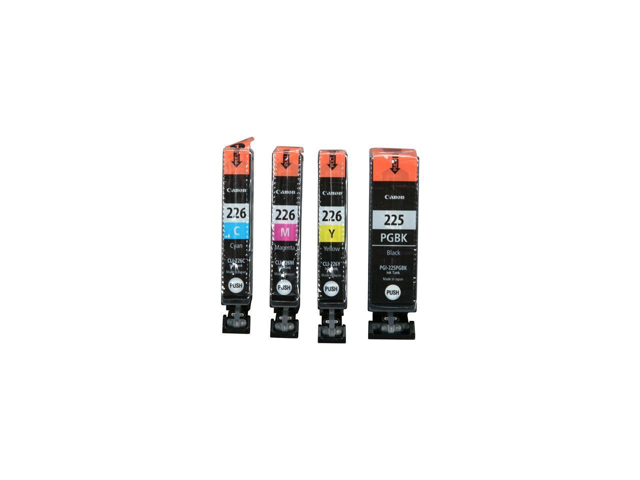 Canon PGI-225/CLI-226 Ink Cartridge - Combo Pack - Pigmented Black/Cyan/Magenta/Yellow