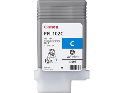 Canon PFI-102 Ink Cartridge - Cyan