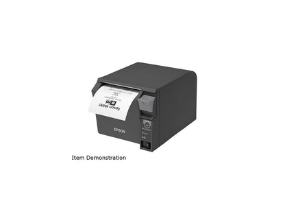 Epson TM-T70II Front-loading Single-station Thermal Printer, USB, Serial, Dark Gray - C31CD38134
