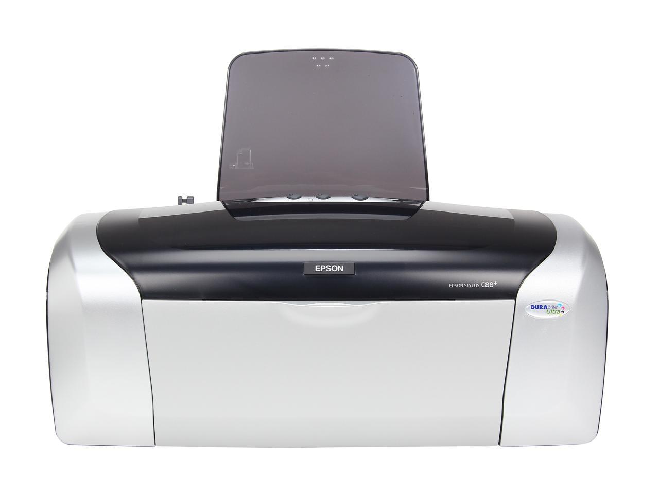 EPSON Stylus CX C88+ Up to 23 ppm Black Print Speed up to 5760 x 1440 optimized dpi Color Print Quality InkJet Personal Color Printer