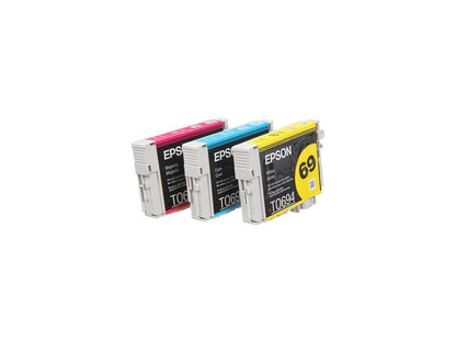 EPSON 69 (T069520) Color DURABrite Ink Cartridge For Epson Stylus CX5000, CX6000 Cyan, Magenta and Yellow