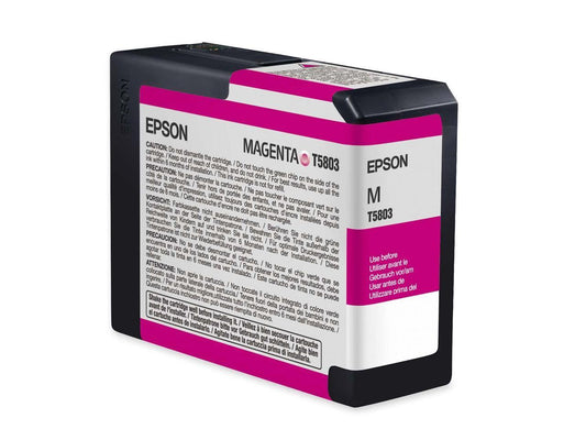 EPSON T580300 80 ml UltraChrome K3 Ink Cartridge Magenta