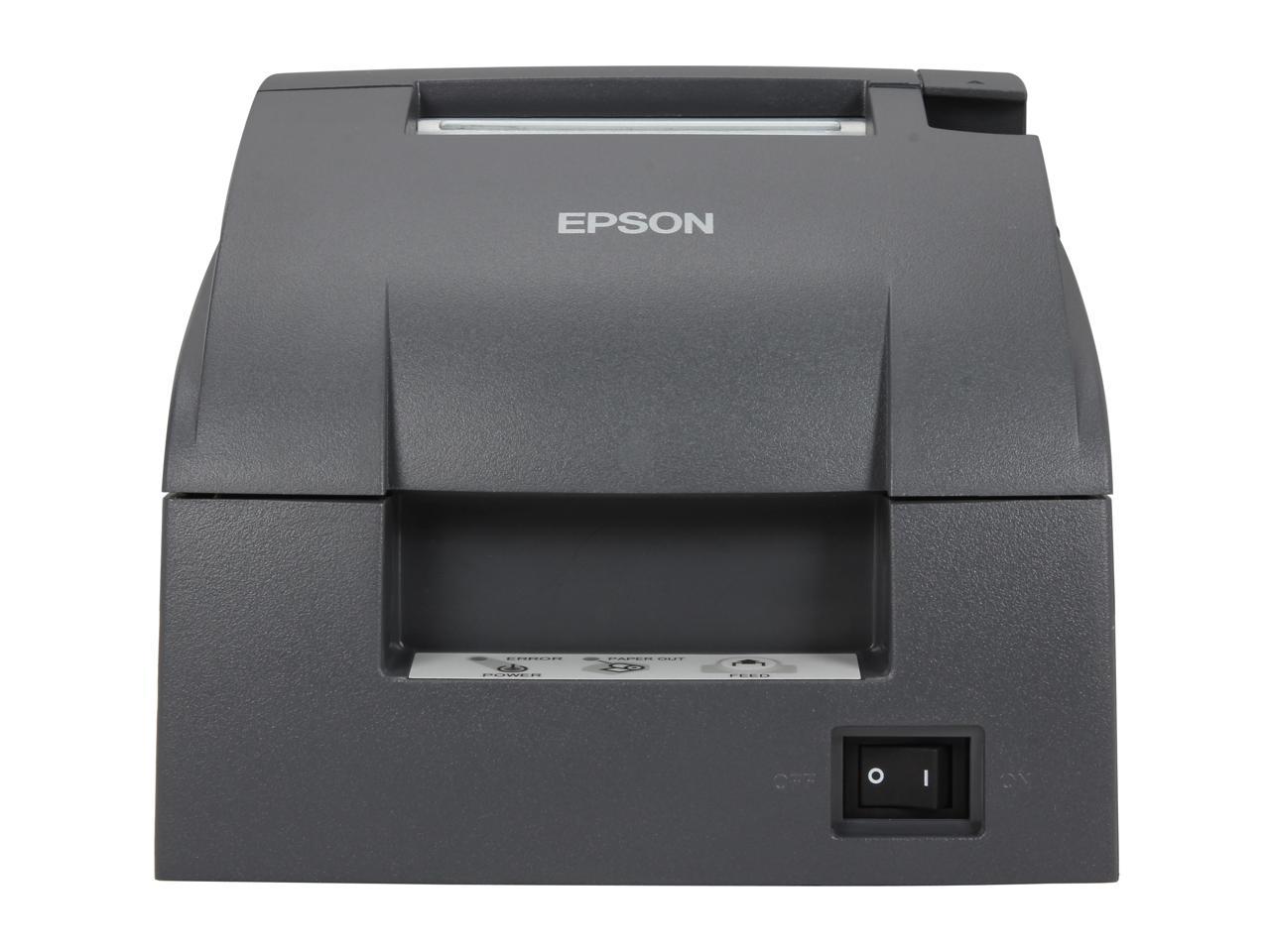 Epson TM-U220B Receipt/Kitchen Impact Printer with Auto Cutter - Dark Gray C31C514653