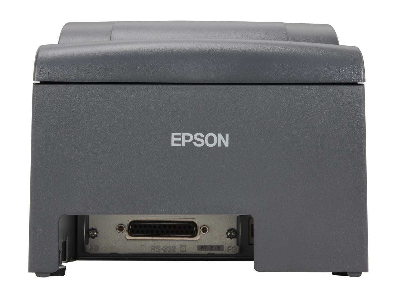 Epson TM-U220B Receipt/Kitchen Impact Printer with Auto Cutter - Dark Gray C31C514653