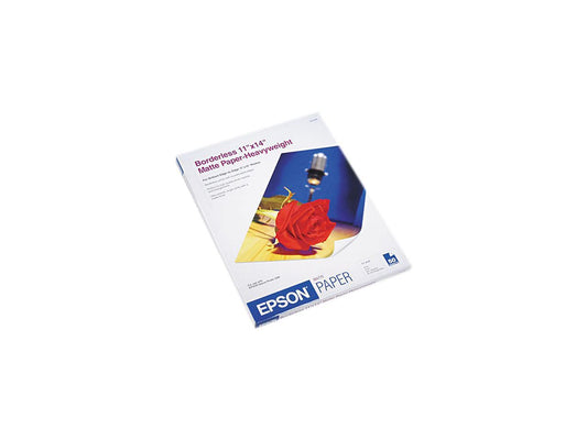 Epson s041468 Very High Resolution Print Paper 11" x 14" - 50 Sheet - White