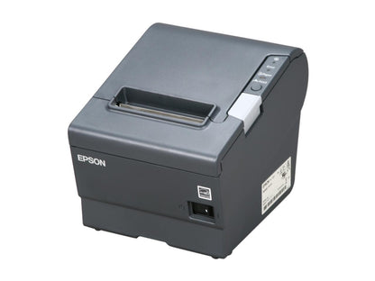 Epson TM-T88V 3" Single-station Thermal Receipt Printer, USB, Serial, Dark Gray - C31CA85084