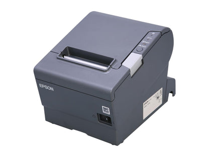 Epson TM-T88V 3" Single-station Thermal Receipt Printer, USB, Parallel, Dark Gray - C31CA85834