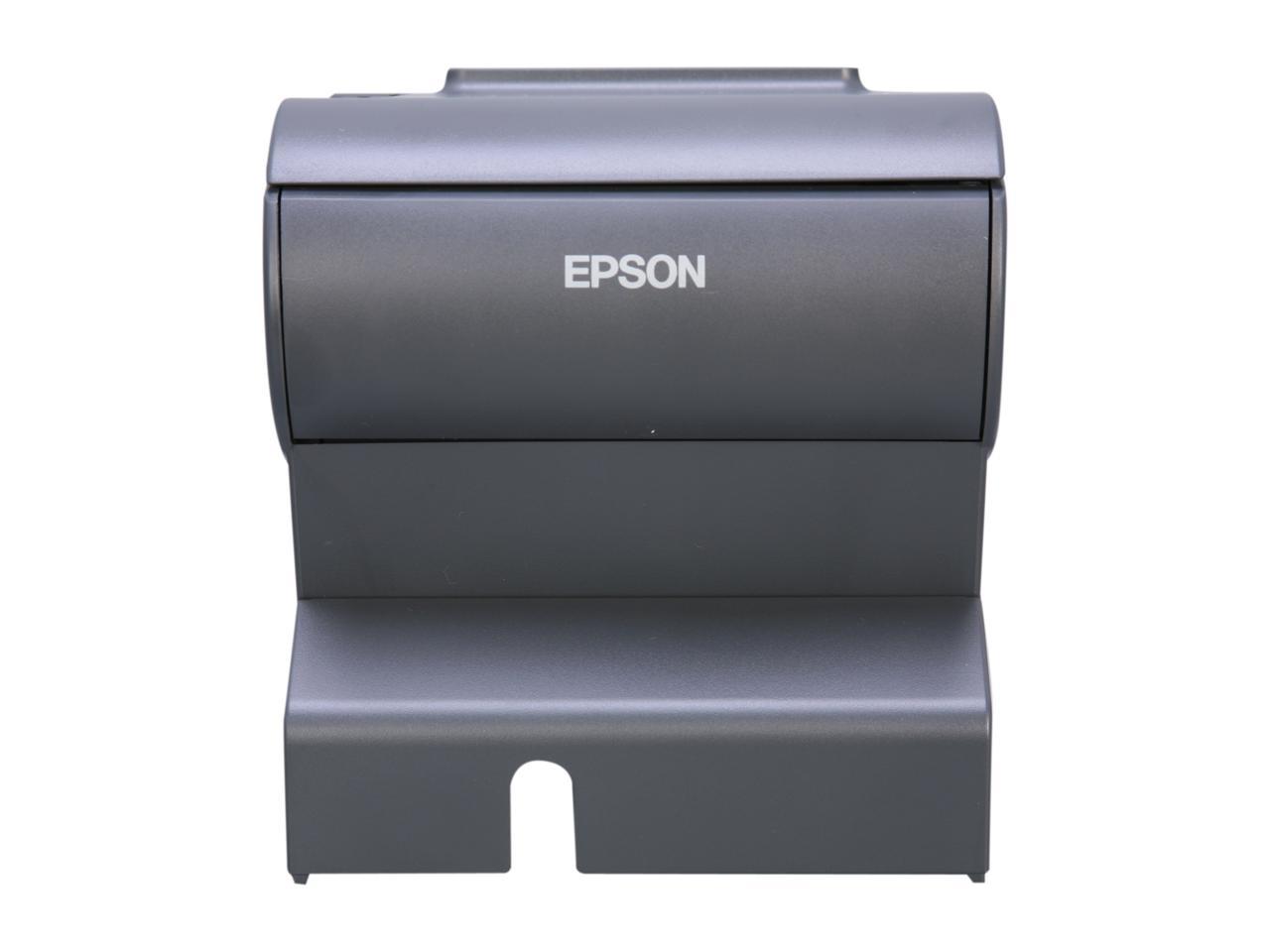Epson TM-T88V 3" Single-station Thermal Receipt Printer, USB, Parallel, Dark Gray - C31CA85834