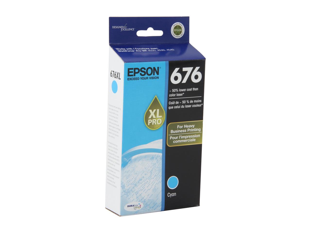 EPSON 676XL Ink Cartridge Cyan