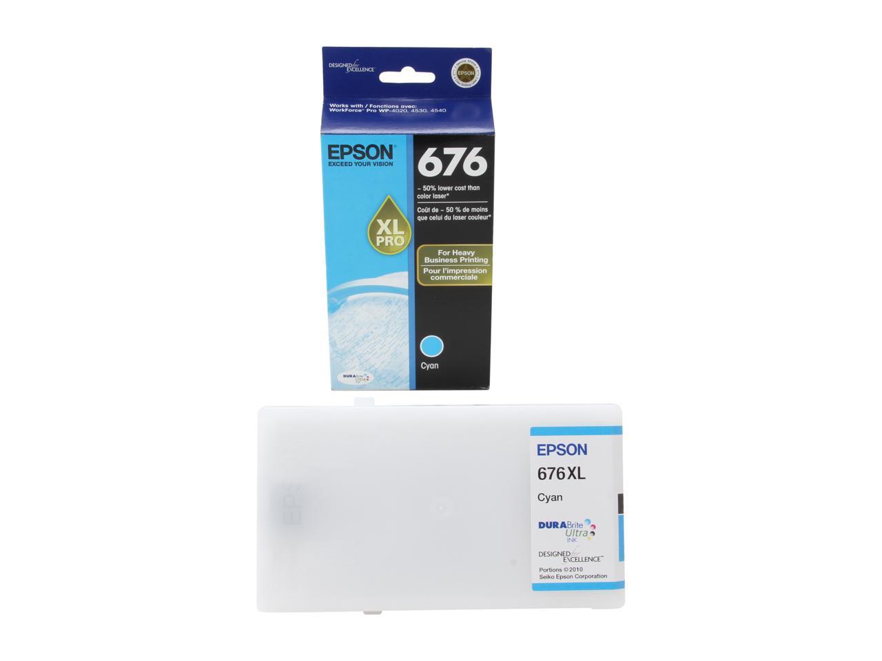 EPSON 676XL Ink Cartridge Cyan