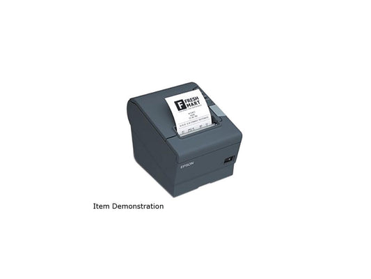 Epson TM-T88V 3" Single-station Thermal Receipt Printer, USB, USB + Serial, Dark Gray - C31CA85A8690