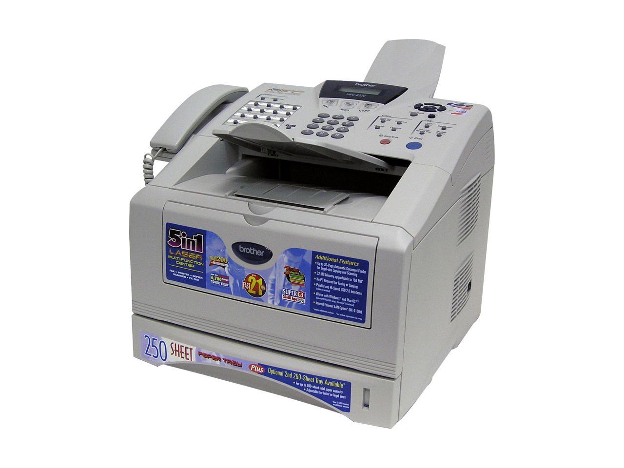 Brother MFC Series MFC-8220 Simplex 2400 dpi x 600 dpi USB mono Laser MFP Printer