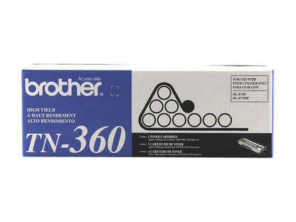 Brother TN360 High Yield Toner Cartridge - Black