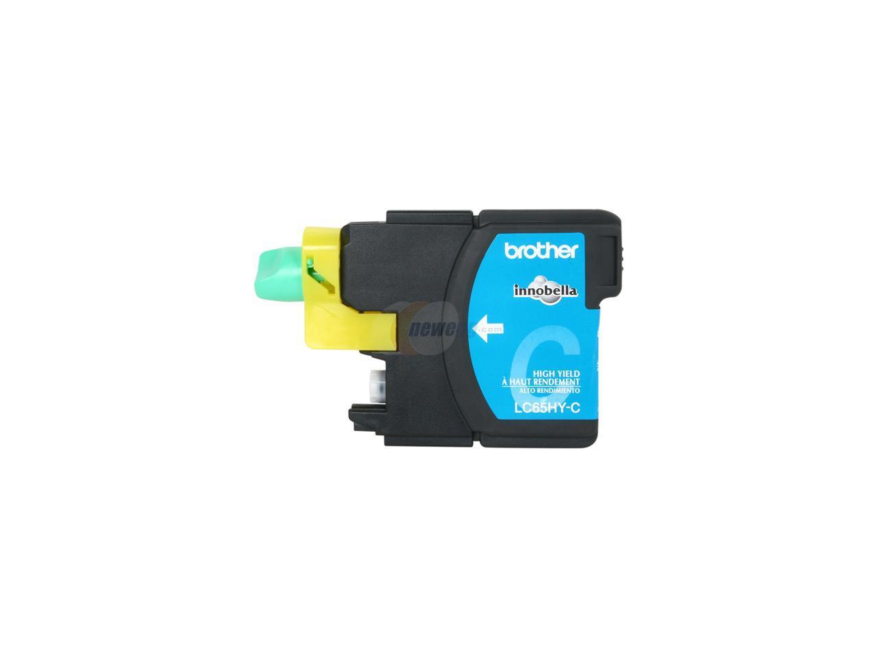 Brother LC65HYC High Yield Innobella Ink Cartridge - Cyan