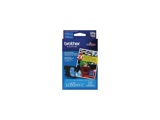 Brother LC65HYC High Yield Innobella Ink Cartridge - Cyan