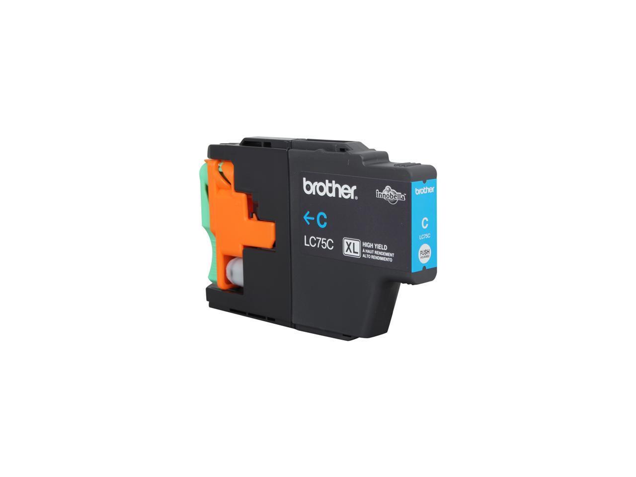 Brother LC75C High Yield Innobella Ink Cartridge - Cyan