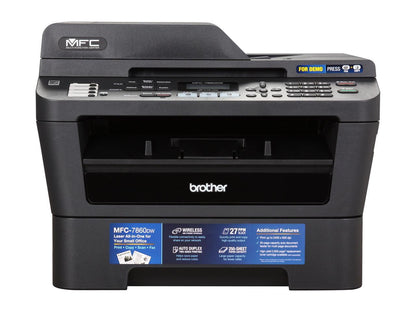 Brother MFC-7860DW Wireless Monochrome Multifunction Laser Printer