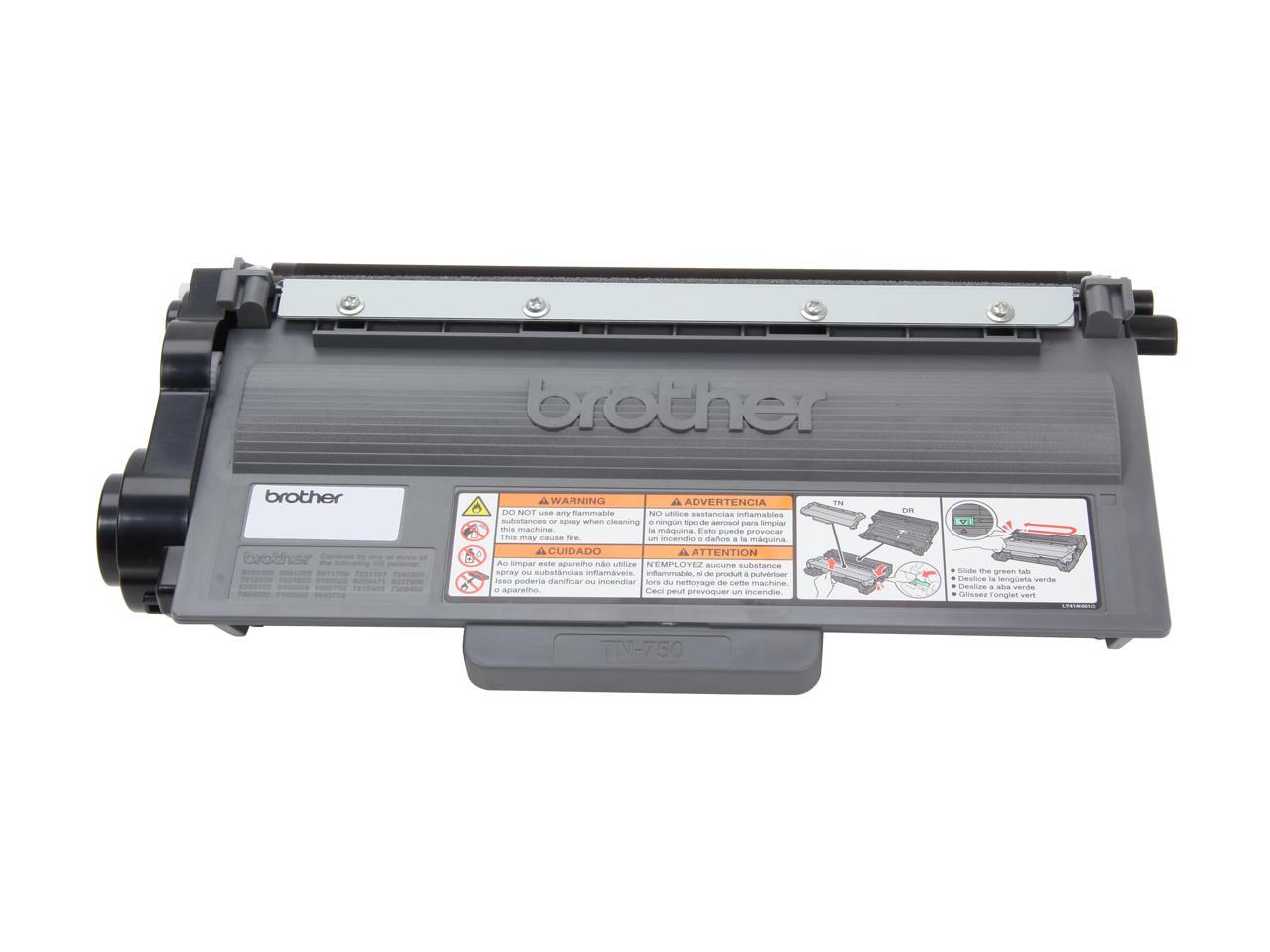 Brother TN750 High Yield Toner Cartridge - Black