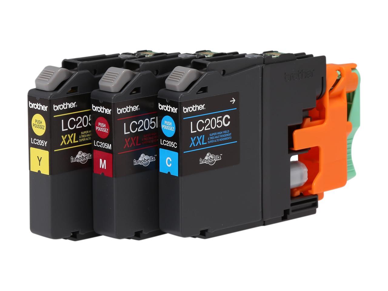 Brother LC2053PKS High Yield Innobella Ink Cartridge - Combo Pack - Cyan/Magenta/Yellow